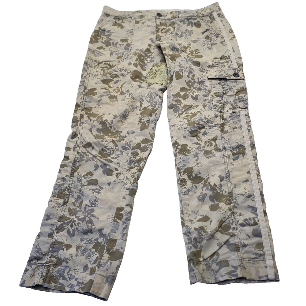 Hei Hei Anthropologie Jeans Camo Cargo Utility Pockets Lightweight Women's Sz 2